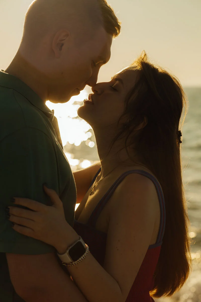 Love Story на закате у залива